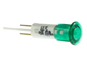 LINCAT NE43 Verde Neón Indicador Bombilla 250V 10mm Orificio Panel Montaje - Imagen 1 de 1