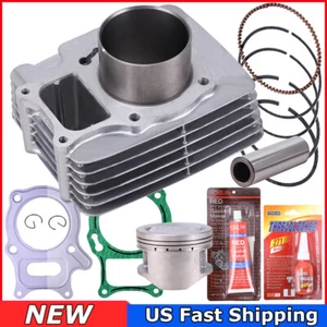 For Honda Recon 250 TRX250 1997-2020 Top End Rebuild Kit Cylinder Piston Gaskets - Picture 1 of 14