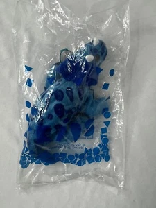 Vintage Avon Full O’ Beans Plush Dapper The Dinosaur Blue New 1997 Beanbag - Picture 1 of 6