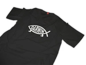 Camiseta Darwin Evolution Fish top pez cristiano - Imagen 1 de 1