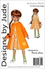 Autumn Stroll Doll Clothes Sewing Pattern for 46cm Kaye Wiggs MSD Dolls