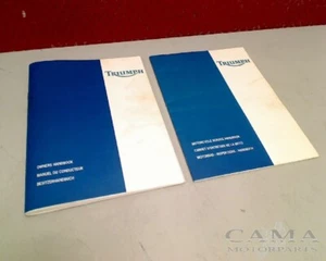 2001 Triumph Daytona 995 1999-2001 (955i) 2001 USE & MAINTENANCE BOOKLET - Picture 1 of 2