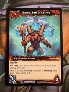 Juego de cartas coleccionables World of Warcraft Ancients 122/240 Baine, Son of Cairne - Imagen 1 de 2