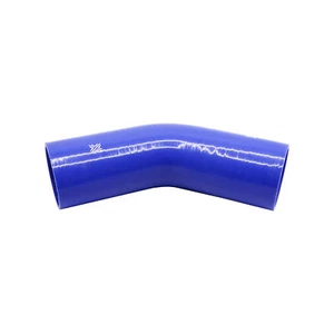Pipercross Performance Silicone Hose Blue 45 Degree Angle Pipe Line FCL04046 - Picture 1 of 6