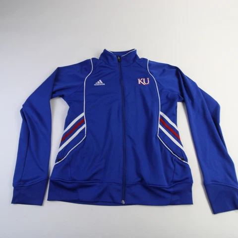 Kansas Jayhawks adidas Climalite Jacket Women's Blue Used Cover