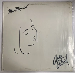 ANA GABRIEL -MI MEXICO- 1991 MEXICAN LP TRANSLUCENT WAX INNER SLEEVE, RANCHERAS - Picture 1 of 7