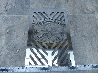 Yamaha Royal Star XVZ1300 Y90-1 2007. cubierta rejilla radiador cromo recambio Foto 1 de 4