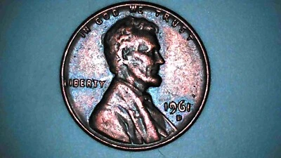 1961 Lincoln Penny Error/L on Rim/  Liberty crooked/W in WE on rim/ 🏛️ errors  - Image 1 of 4