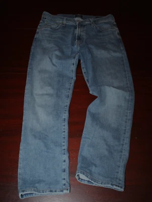 mens citizens of humanity gage straight  jeans 31x27 pre-owned medium faded - Image 1 of 4