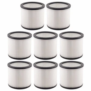 8 Stück Filterkartuschen 90304 90350 90333 Typ U für Ladensauger Nass-/Trockensauger - Bild 1 von 6