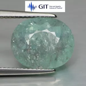 6,79 ct GIT ZERTIFIZIERT 100 % NATÜRLICHES KUPFERHALTIGER PARAIBA TURMALIN - Bild 1 von 10