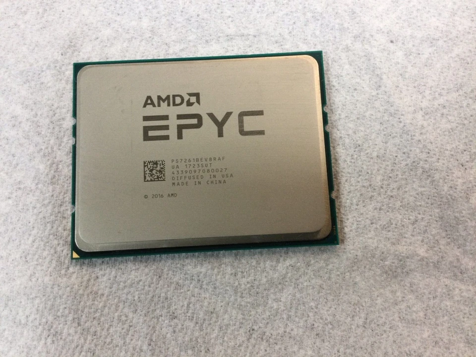 AMD EPYC 7261 (2.5 GHz, 8-Cores, Socket SP3) PS7261BEV8RAF Dell Vendor Locked - Image 1 of 1