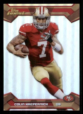 2013 Finest Refractors #30 Colin Kaepernick - Image 1 of 2