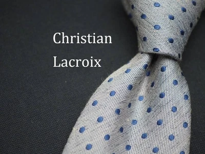 Christian Lacroix Tie Necktie SUITS Mes ALL SILK Designer Multicolor Luxury ck4 - Image 1 of 4