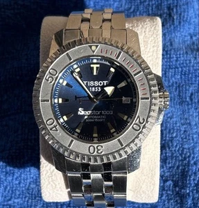 Reloj Automático TISSOT Seastar 1000 44mm Acero Inoxidable De Colección Usado Sin Caja - Imagen 1 de 5