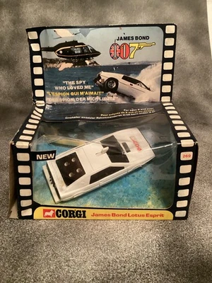 Corgi Toys James Bond Lotus Esprit #269, casi nuevo con caja y brocas, leer Foto 1 de 4