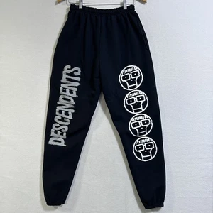 Pantalon de survêtement vintage années 90 punk rock descendants spray milo noir blanc graphique - Photo 1/9