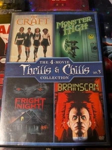 THRILLS & CHILLS COLLECTION, VOL. 3 (DVD, 2013, 4-Disc Set) ***Rare, OOP1*** - Picture 1 of 11