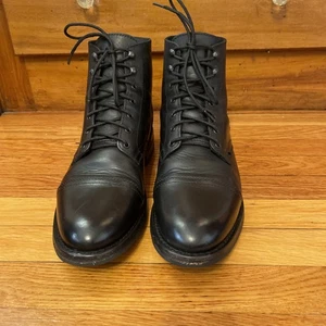 Thursday Boot Company Men’s Captain Boots In Black Matte Size 12 - Picture 1 of 14