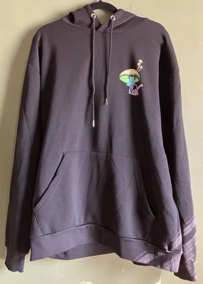 Sudadera con Capucha Hot Topic Negra Miken Talla XL Estampado Gráfico Setas y Cristales Foto 1 de 4