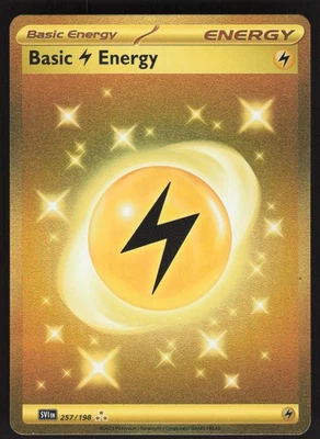 Basic Lightning Energy 257/198 Hyper Rare Pokemon TCG SV01: Scarlet & Violet Bas - Image 1 of 2