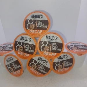 100 Ct Maud's Tall Dark & Handsome Decaf Dark Roast Coffee K-Cup Pods. Keurig. - Bild 1 von 5