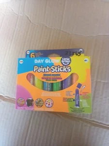 Little Brian Paint Sticks Day Glow 6 verschiedene Farben - Bild 1 von 3