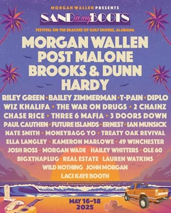Sand in My Boots 2025 Music Festival GA Ticket May 16-18 Overnight/Local Pickup - Picture 1 of 3