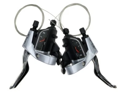 Shimano Acera ST-T3000 TAP FIRE Plus Shift/Brake Lever 3x9-speed for Trekking - Image 1 of 4