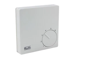 Roth Basicline H 230V Raumthermostat Raumregler RSF 20.T/1 RT-E 20/11 1135007402 - Bild 1 von 1