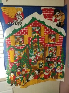 Panel de tela terminado colgante de pared para taller de Navidad - Imagen 1 de 12
