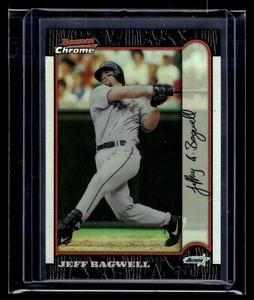 1999 Bowman Chrome Refractor #268 Jeff Bagwell Astros HOF - Picture 1 of 2