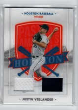 2021 Panini America's Pastime Dual Swatches #17 Justin Verlander