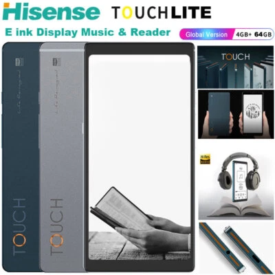 5.84 inch Hisense TOUCH LITE Android e-Book Reader 1440 x 720 E Ink Screen Wifi - Image 1 of 4