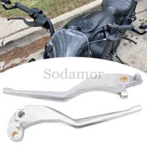 Aluminium Silver Brake Clutch Levers for Indian Scout Sixty Bobber Sixty 2017-21 - Picture 1 of 23