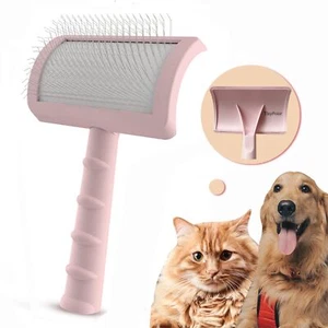 Large Slicker Brush for DogsCatsExtra Long Pin Shedding Brush for Long Haired... - Picture 1 of 7