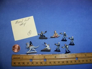 Star Wars Figures Mixed Lot #4 (Micro Machines Size) (Includes All 8 Figures) - Picture 1 of 3