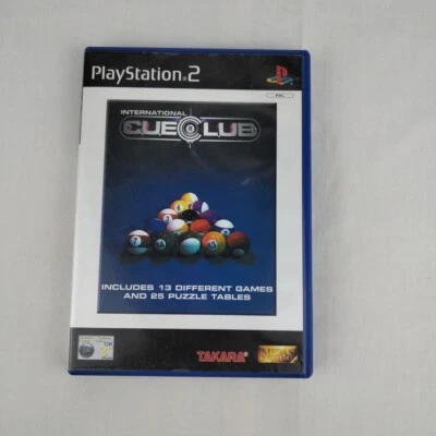 International Cue Club PS2 Sony PlayStation 2 PAL Pool Billiards (No Manual)  - Image 1 of 4