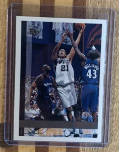 1997 Topps TIM DUNCAN Rookie Card #115 - Spurs - Picture 1 of 2