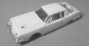 "NEW" AW T JET REL 34 '63 WHITE STUDEBAKER AVANTI HO SLOT CAR BODY - Picture 1 of 3