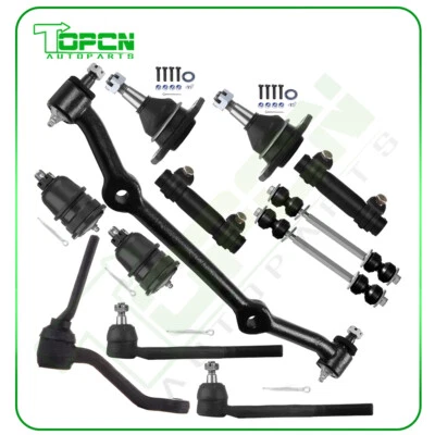 Complete 14 Tie Rod Ball Joint Suspension Kit For Chevrolet S10 GMC Sonoma Jimmy Foto 1 de 4