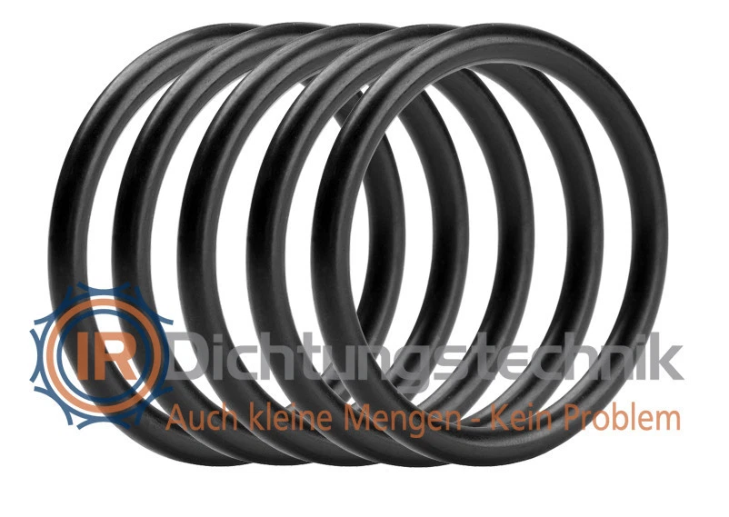 MARKENLOS O-Ring Nullring Rundring 16,0 x 3,0 mm Viton® 75 Shore A schwarz (5 St.)