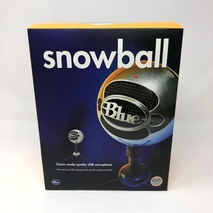 Blue Snowball USB Mikrofon - Aluminium - PC, Mac, Gaming, Aufnahme, Streaming - Bild 1 von 8