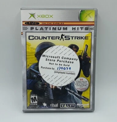 Counter Strike (Microsoft Xbox, 2003) - Brand New Factory Sealed Company Store!! - Image 1 of 4