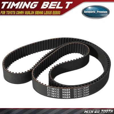 Engine Timing Belt for Toyota Camry 1994-2006 Avalon Sienna Lexus ES300 RX300 - Image 1 of 4