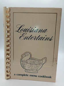Vtg Louisiana Entertains Cookbook by The Rapides Symphony Guild Alexandria, La - Picture 1 of 9