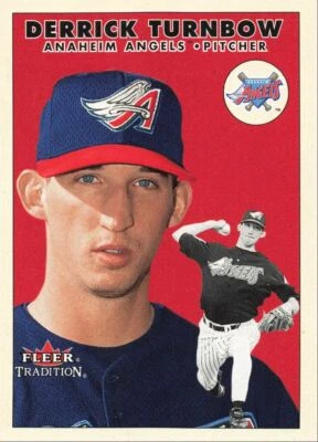 2000 Fleer Tradition Update Rookie Derrick Turnbow Anaheim Angels #U56 - Image 1 of 2