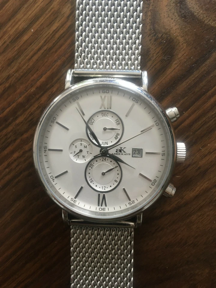 Adee Kaye Grand Perre Collection Men's Automatic Watch - Model AK6464 - Image 1 of 4