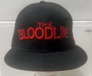 Men’s The Bloodline We The Ones Snapback Hat Authentic Cap WWE Tag Under Bill - Picture 1 of 8