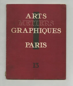 1929 Jean Carlu Theater Program ARTS ET MÉTIERS GRAPHIQUES 13 Art Deco Design - Picture 1 of 10